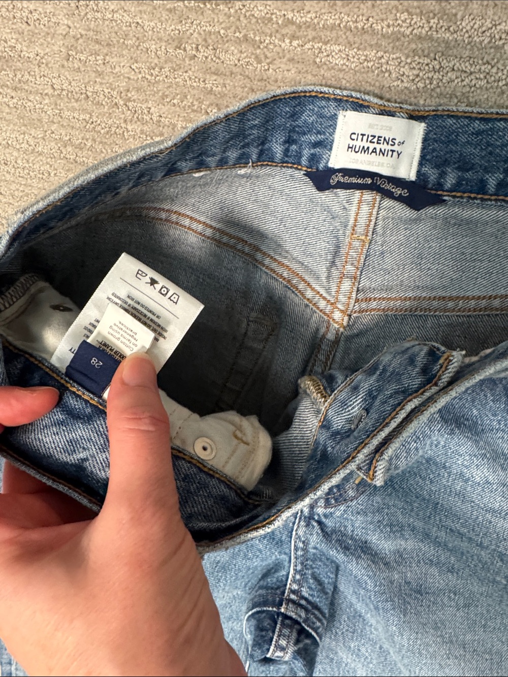 COH Linz Easy Straight Jeans in Bijou Size 28 - Picture 7 of 13